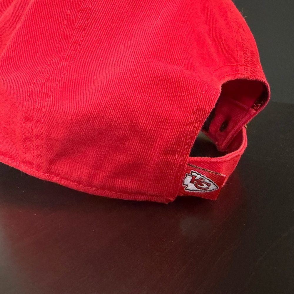 Kansas City Chiefs ’47 Brand Red Adjustable Hat NFL KC Logo Cap - Picture 3 of 7